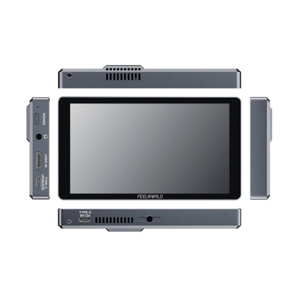 FeelWorld P6XL 6" On-Camera Field Monitor with Built-In Battery