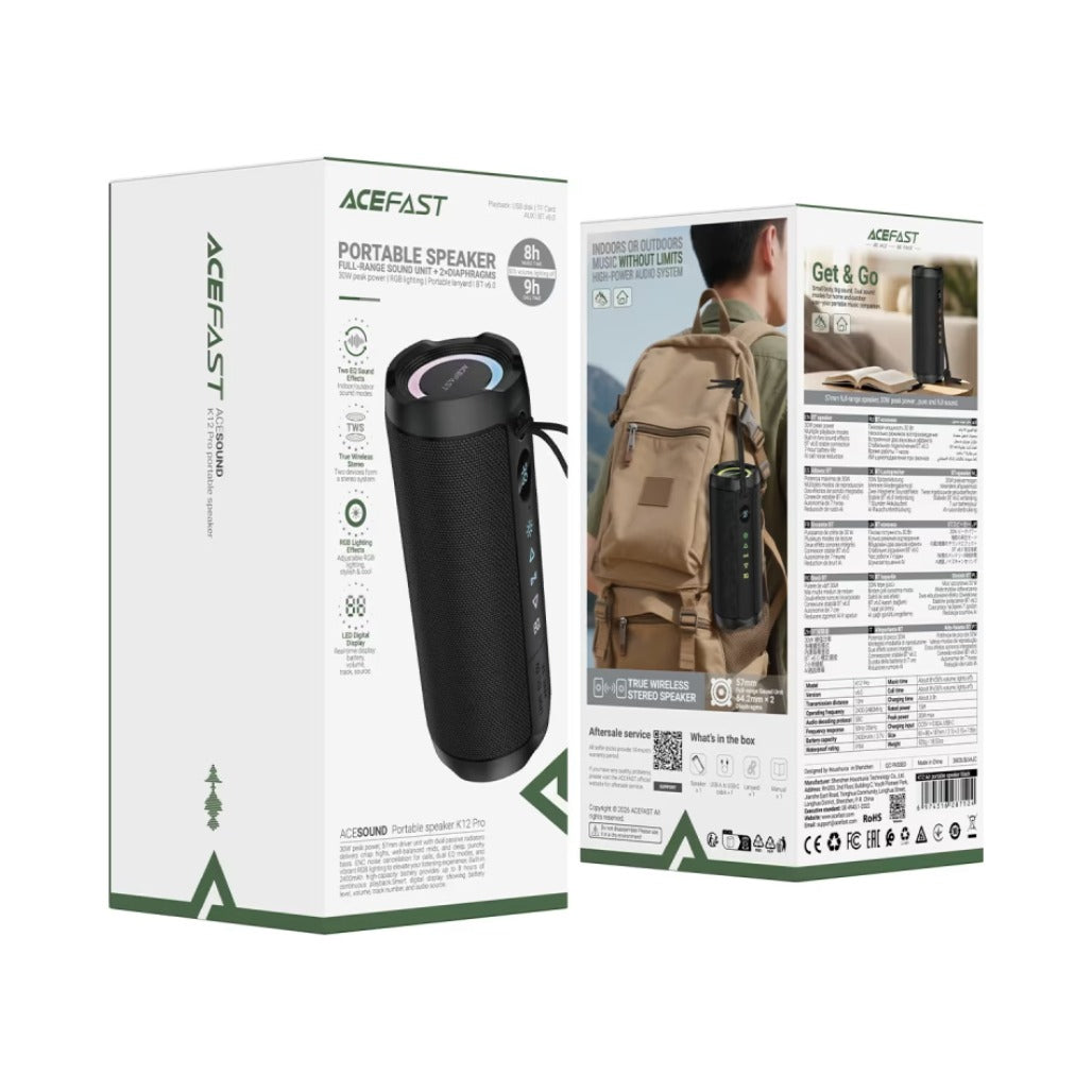 Acefast Portable Wireless Speaker K12 Pro
