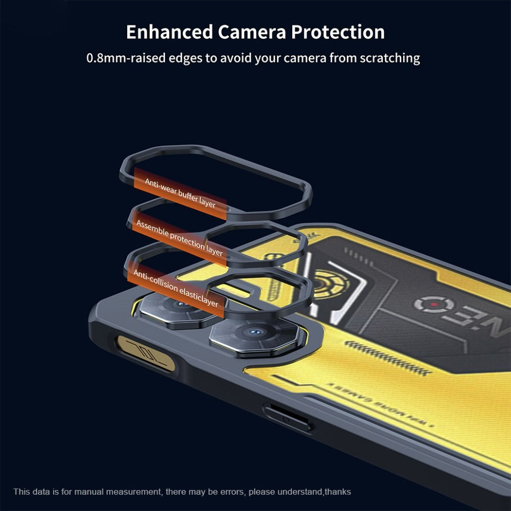 XUNDD For ZTE nubia Neo 3 5G Case Dropproof TPU + Acrylic Clear Back Phone Cover