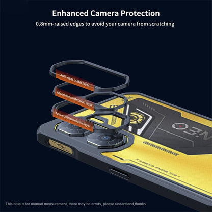 XUNDD For ZTE nubia Neo 3 5G Case Dropproof TPU + Acrylic Clear Back Phone Cover