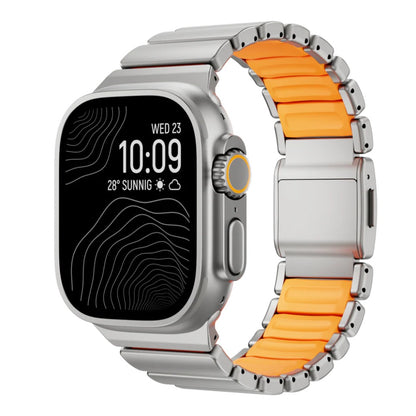 REDEFINE Magnetic Stainless Steel Silicone Rugged Band - 44/45/46/49 mm