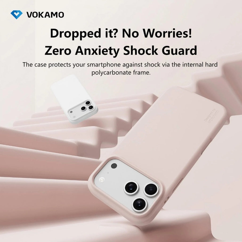 VOKAMO Liquid Silicone MagSafe Magnetic Case for iPhone Air