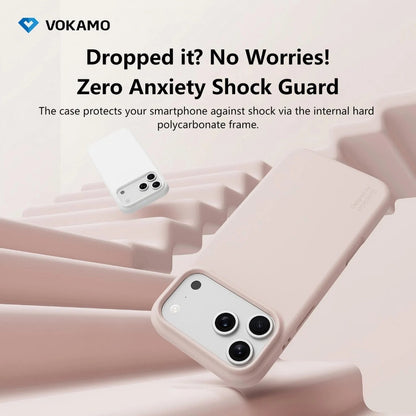 VOKAMO Liquid Silicone MagSafe Magnetic Case for iPhone Air