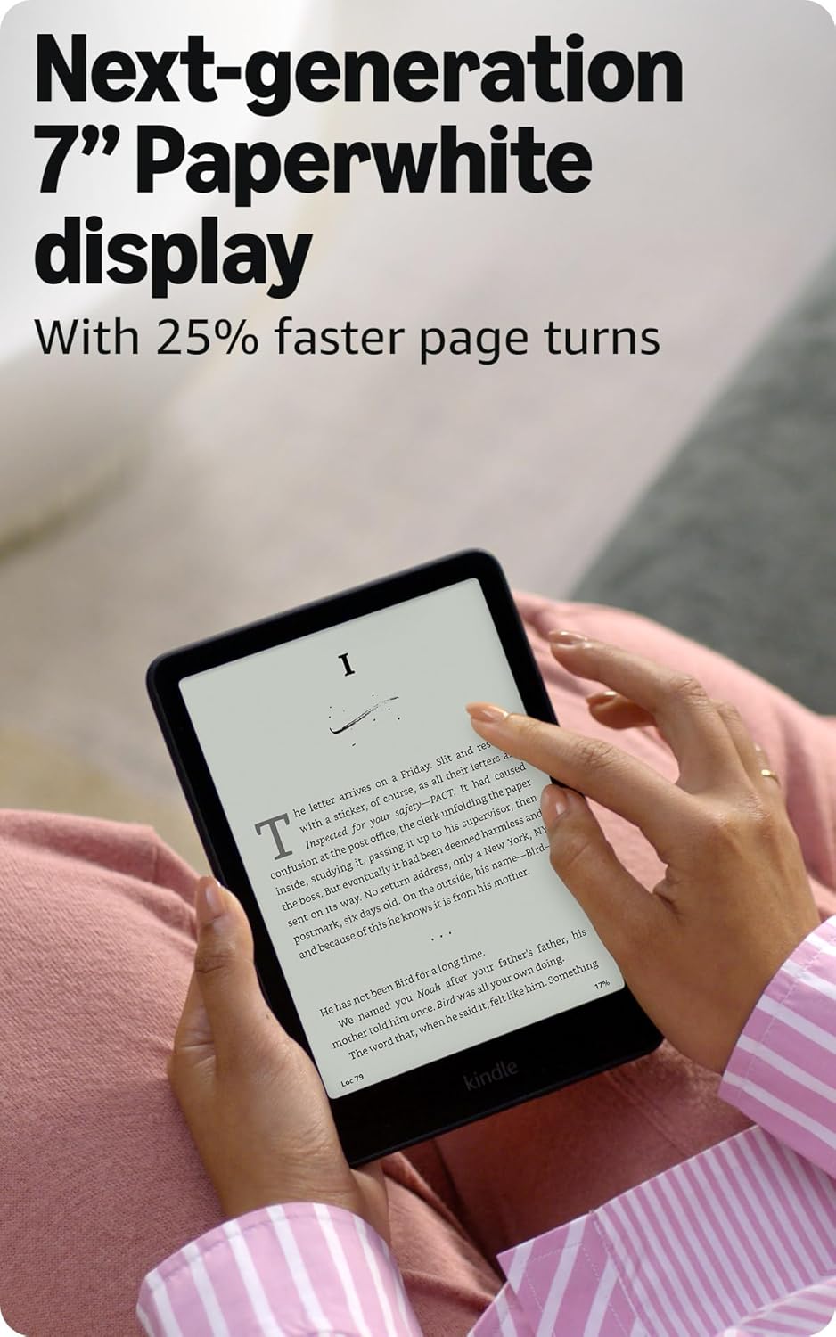 Amazon Kindle Paperwhite 16GB (12th Gen) - Black
