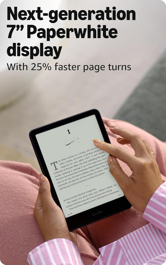 Amazon Kindle Paperwhite 16GB (12th Gen) - Black
