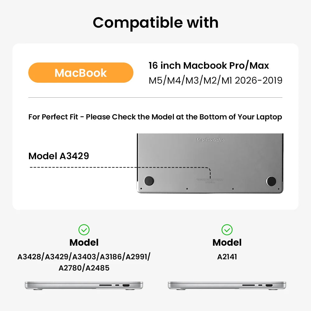 Tomtoc Terra-A27 Laptop Sleeve for 16 inch MacBook Pro - Green