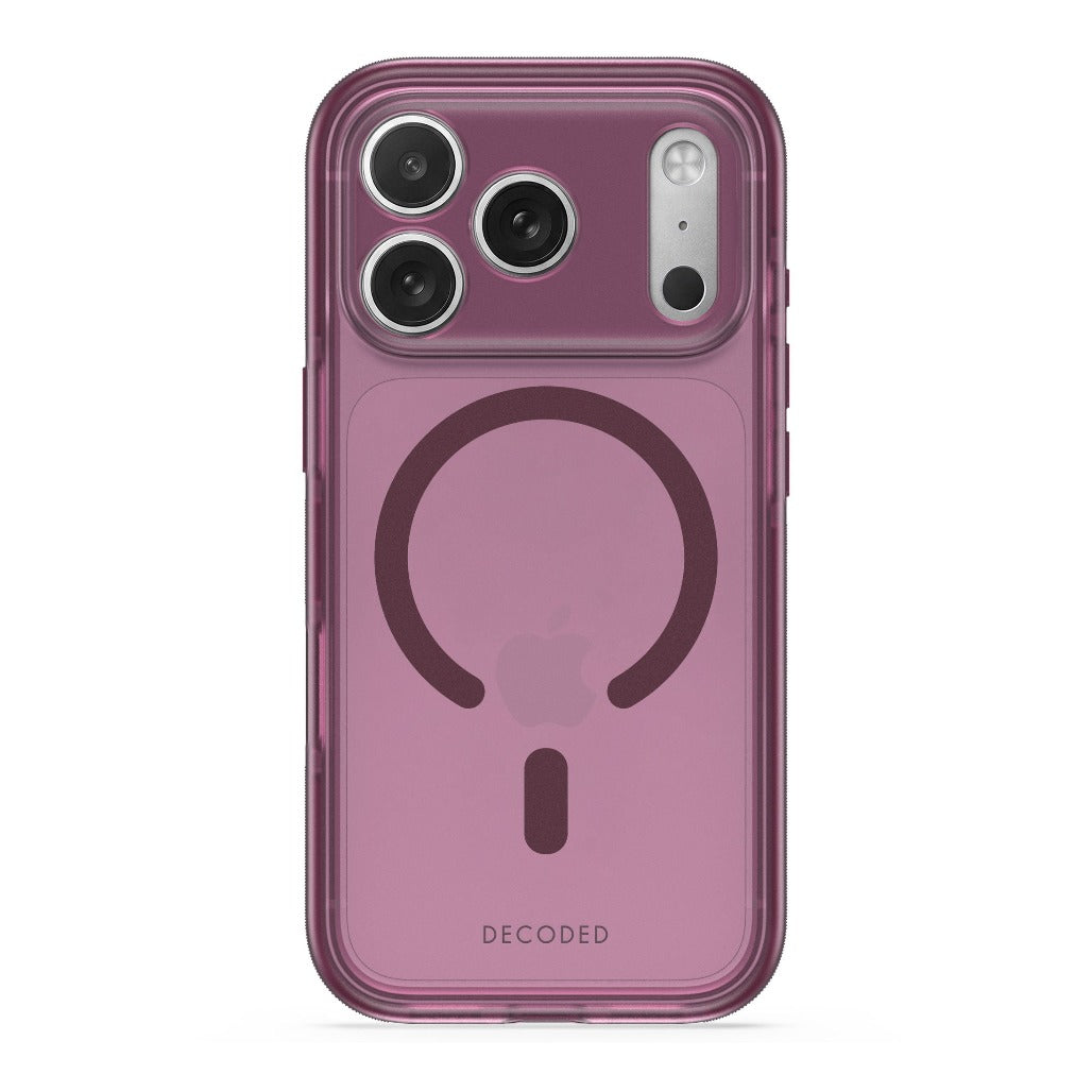 Decoded DropTec Clear Case - Frosted Sapphire - iPhone 18 Pro/18 Pro Max
