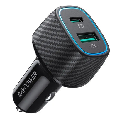 RAVPower RP-VC009 48W Dual-Port Car Charger