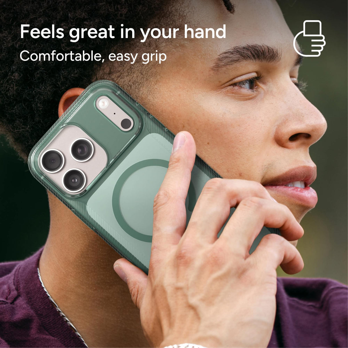 Zagg Luxe Snap For iPhone 18 Pro/18 Pro Max and iPhone 17 Pro/17 Pro Max - Jelly Mint Tinted