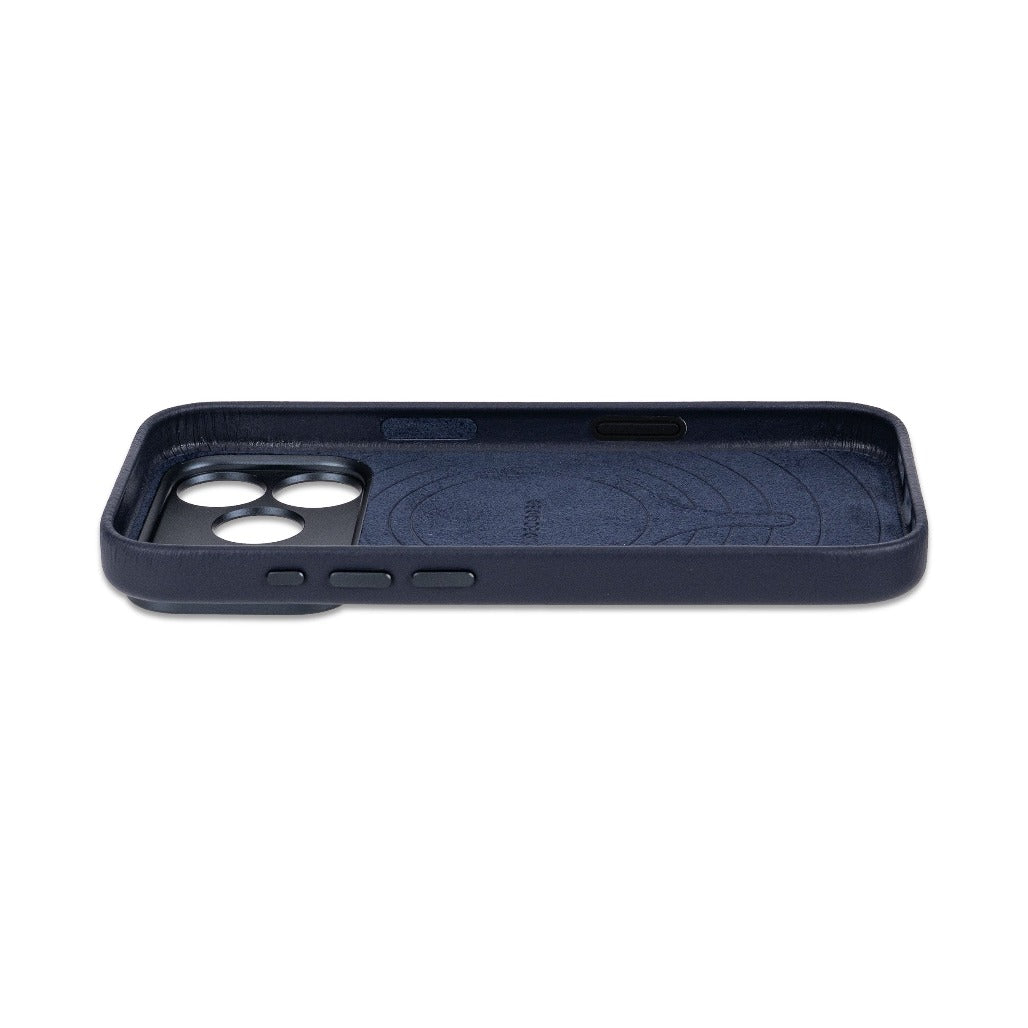 Decoded Leather Case - Midnight Blue - iPhone 18 Pro/18 Pro Max