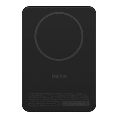 Belkin Slim Magnetic Power Bank 5K with Qi2 with Kickstand