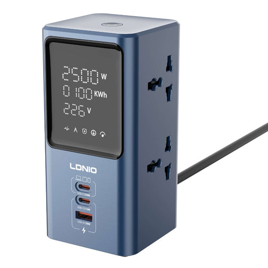 LDNIO 45W Universal Power Strip Desktop LED Power Adapter - SC2