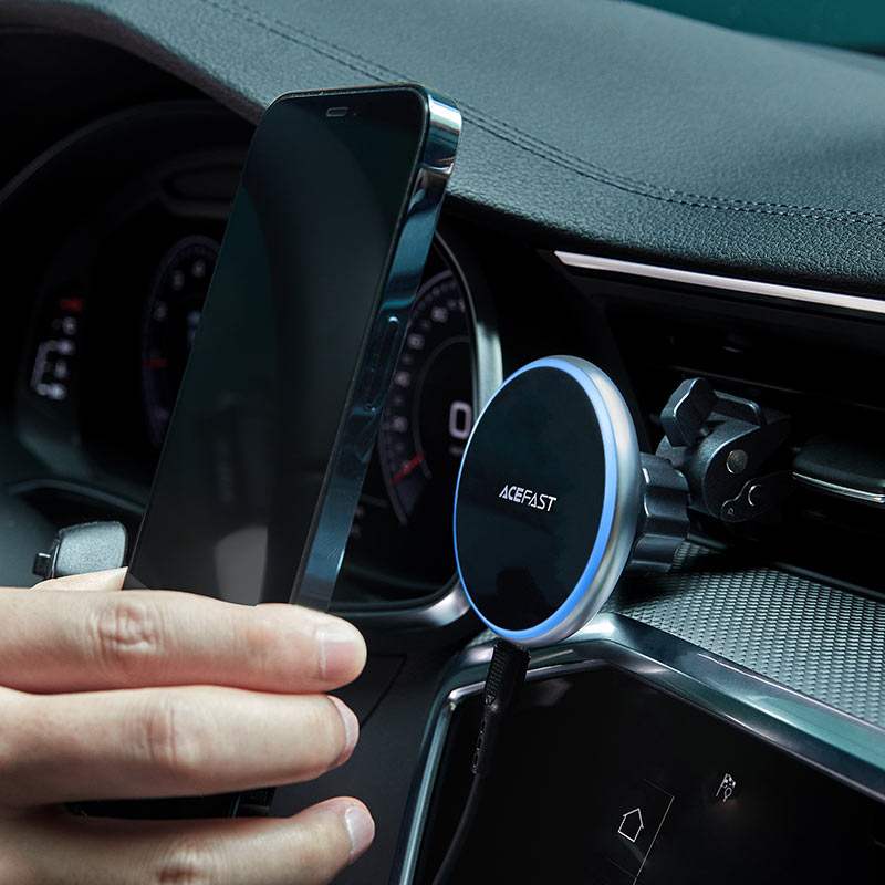 ACEFAST D3 15W Fast Wireless Charger Car Mount Magnetic Holder