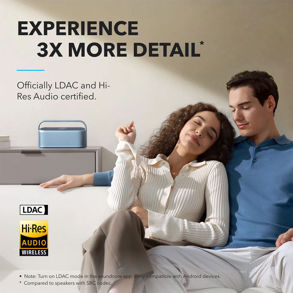 Anker Soundcore Motion X600 – Aurora Green | Portable Wireless Speaker with Spatial Audio