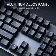 AUKEY KMG12 Mechanical Keyboard 104 key with Gaming Software - Pixel Zones