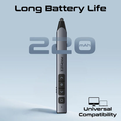 Promate ProPointer-S - Universal Intuitive Wireless Presenter with Stylus Pen