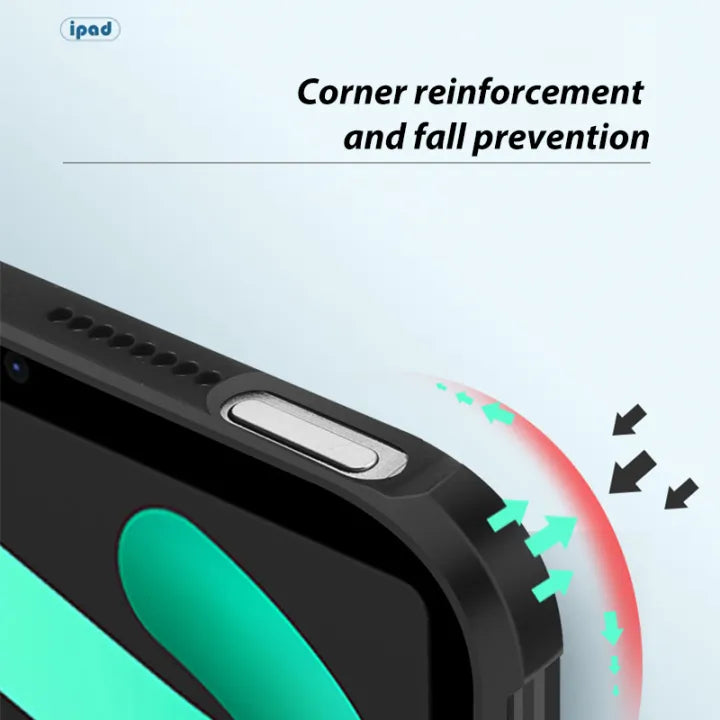 X-LEVEL CrystalMag Series Case - iPad 10/11 (Black)