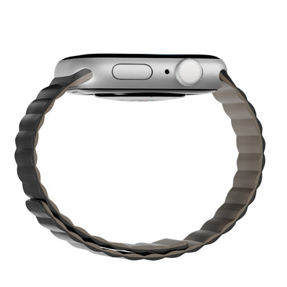 MagEasy Skin Duo Reversible Silicone Magnetic Apple Watch Band Compatible with 40mm to 49mm