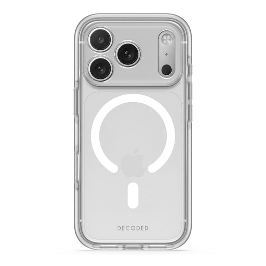 Decoded DropTec Clear Case - Frosted White - iPhone 18 Pro/18 Pro Max