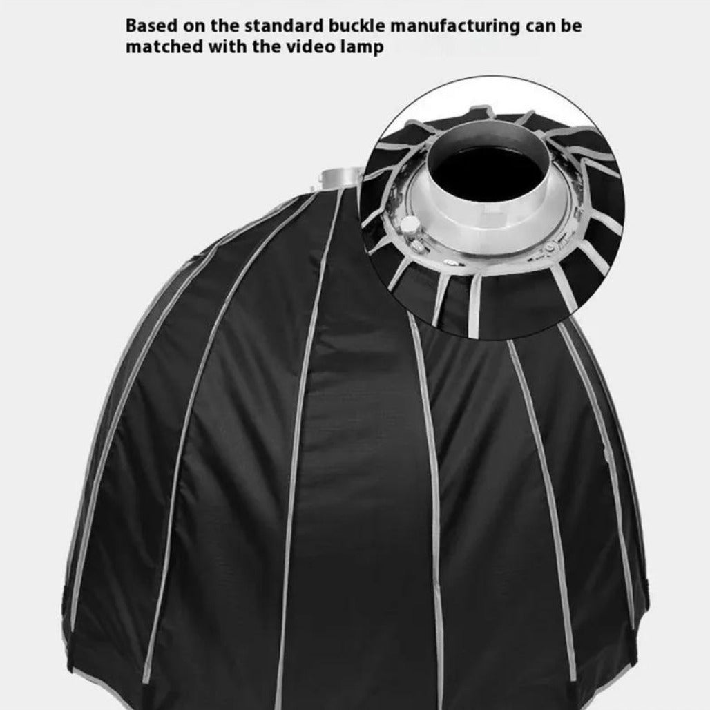 SY-D300 COB Light Bi Color Parabolic Kit 90cm with Stand