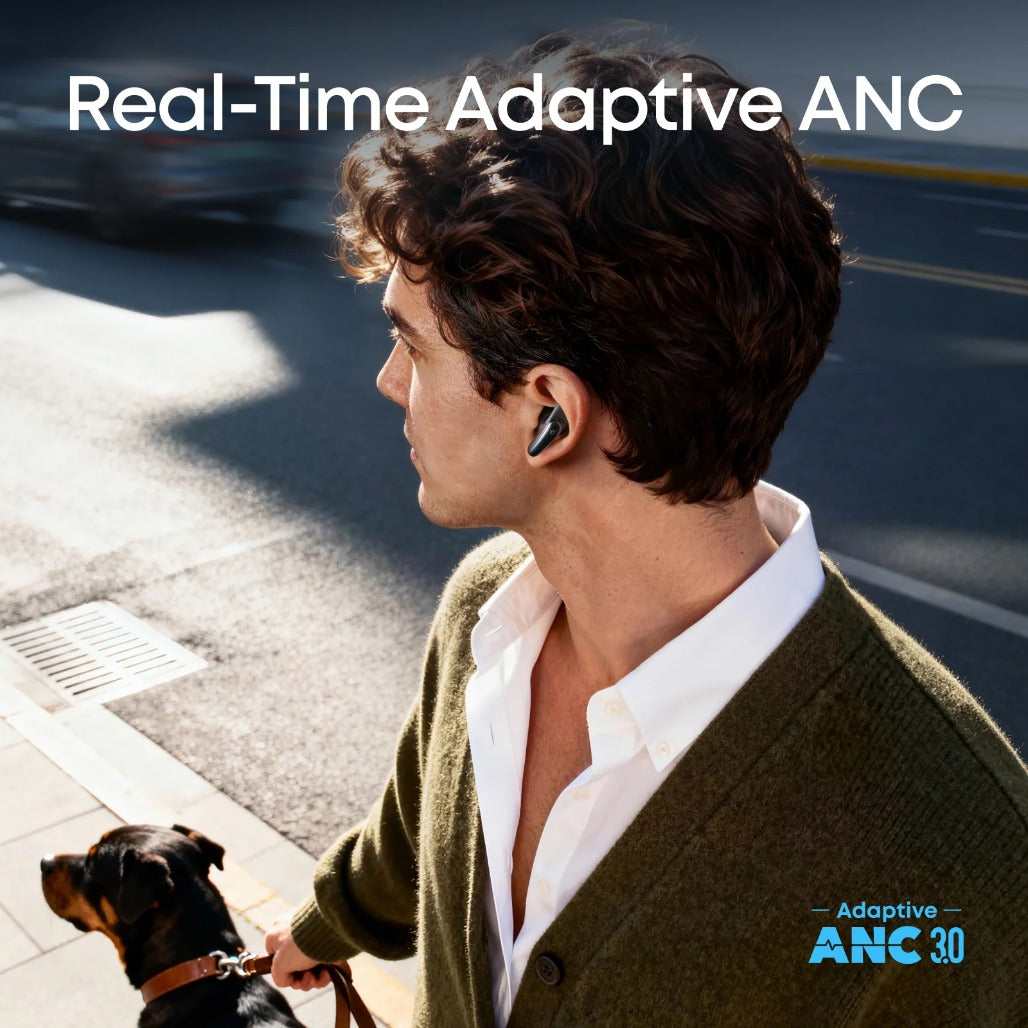 Anker Liberty Buds - Wireless Semi-in-Ear Earbuds with ANC
