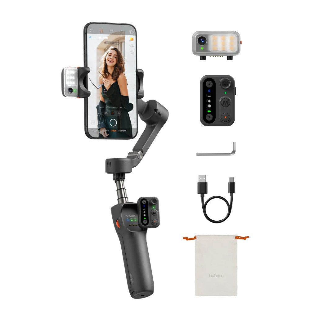 Hohem iSteady V3 - AI Tracking Smartphone Gimbal