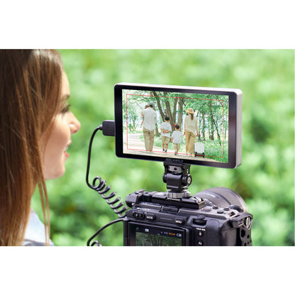 FeelWorld P6XL 6" On-Camera Field Monitor with Built-In Battery