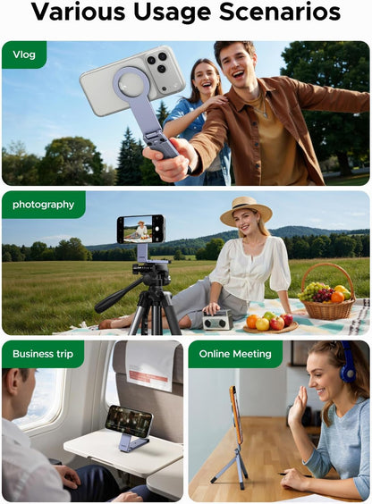 UGREEN MagSafe Tripod 360° Rotating Adjustable Magnetic Phone Stand - 75509