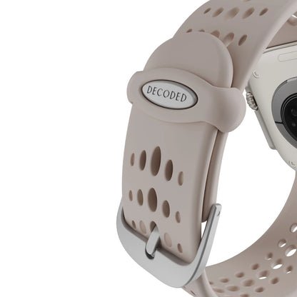 Decoded Silicone Ares O Buckle Watch Band | Clay | 44mm to 49mm