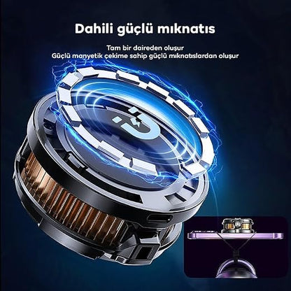 MEMO CX07 Magnetic&Rear-clip Mobile Phone Cooling Fan