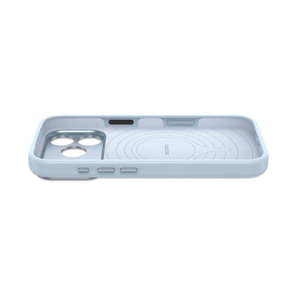Decoded AntiMicrobial Silicone Case - Light Blue - iPhone 18 Pro/18 Pro Max