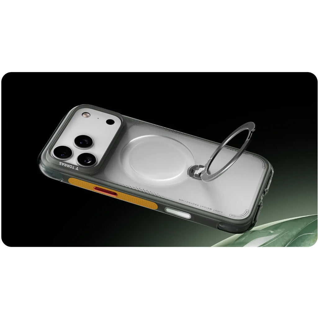 TORRAS X Germany Ostand Q3 Air Football Limited for iPhone 17 Pro / iPhone 17 Pro Max - Iron