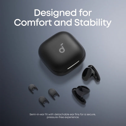 Anker Liberty Buds - Wireless Semi-in-Ear Earbuds with ANC