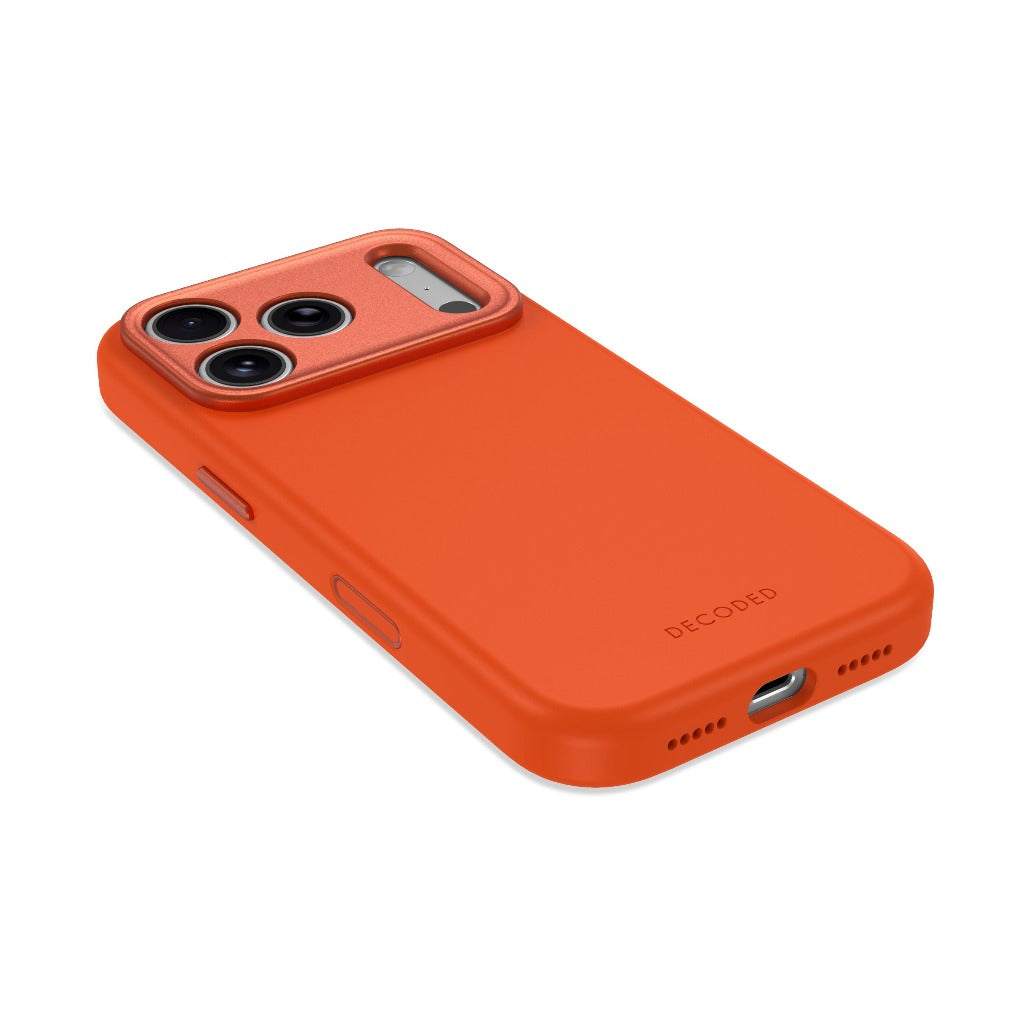 Decoded AntiMicrobial Silicone Case - Terracotta - iPhone 18 Pro/18 Pro Max