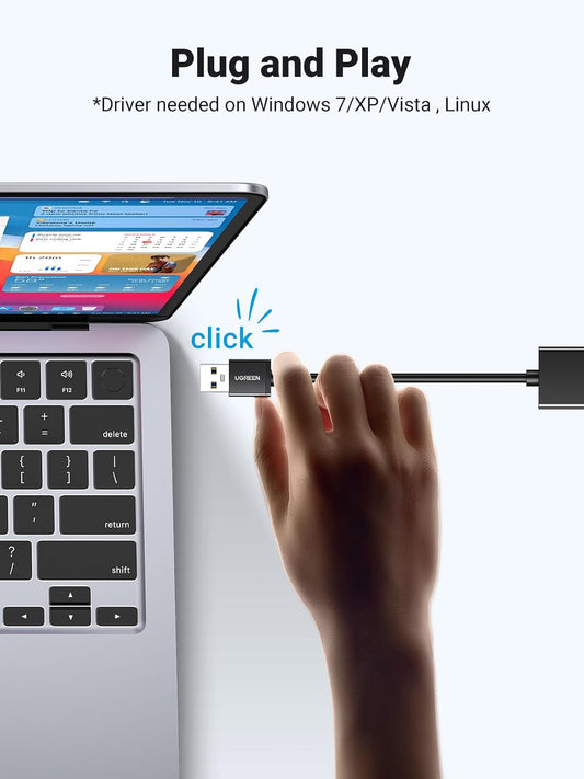 UGREEN USB 3.0 to Gigabit Ethernet Adapter - 20256