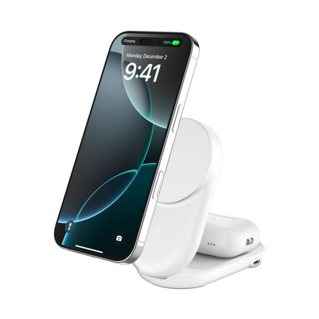 Belkin UltraCharge 2-in-1 Foldable Magnetic Charger with Qi2 25W