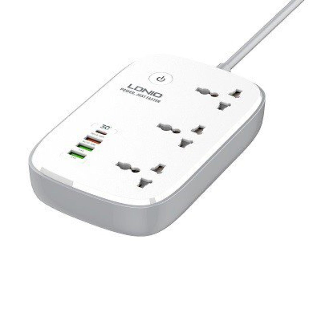 LDNIO 3 AC Outlets Wi-Fi Smart Power Strip - SCW3451