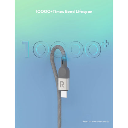 RAVPower RP-CB1039 100W Mag Wire & Nylon Braided C-C Magnetic Cable