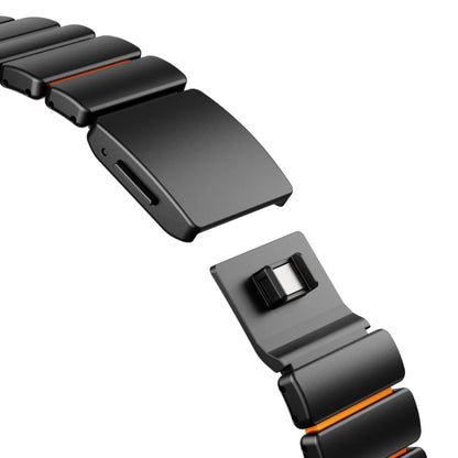 REDEFINE Magnetic Stainless Steel Silicone Rugged Band - 44/45/46/49 mm