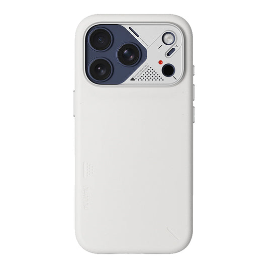Aulumu A17 Vegan Leather Case for iPhone 17 Pro / 17 Pro Max - White | MagSafe