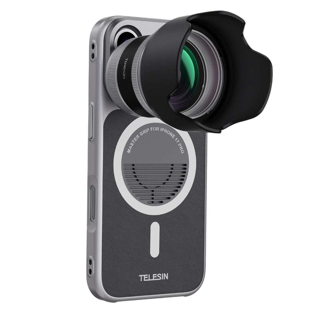 Telesin Master Portrait Grip Kit for iPhone 17/18 Pro Max - For iPhone 17/18 Pro Max Master Grip + Master Lens