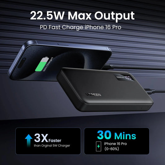 UGREEN Power Bank 10000mah PD 20W