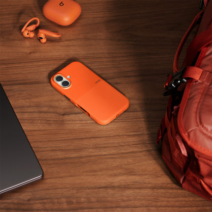 Beats iPhone 17 Rugged Case with MagSafe and Camera Control - Sierra Orange - IC