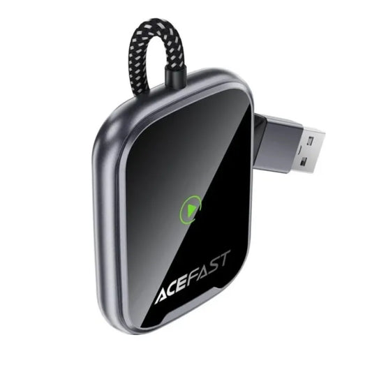 ACEFAST QC1 USB-A Wireless CarPlay & Android Auto Adapter