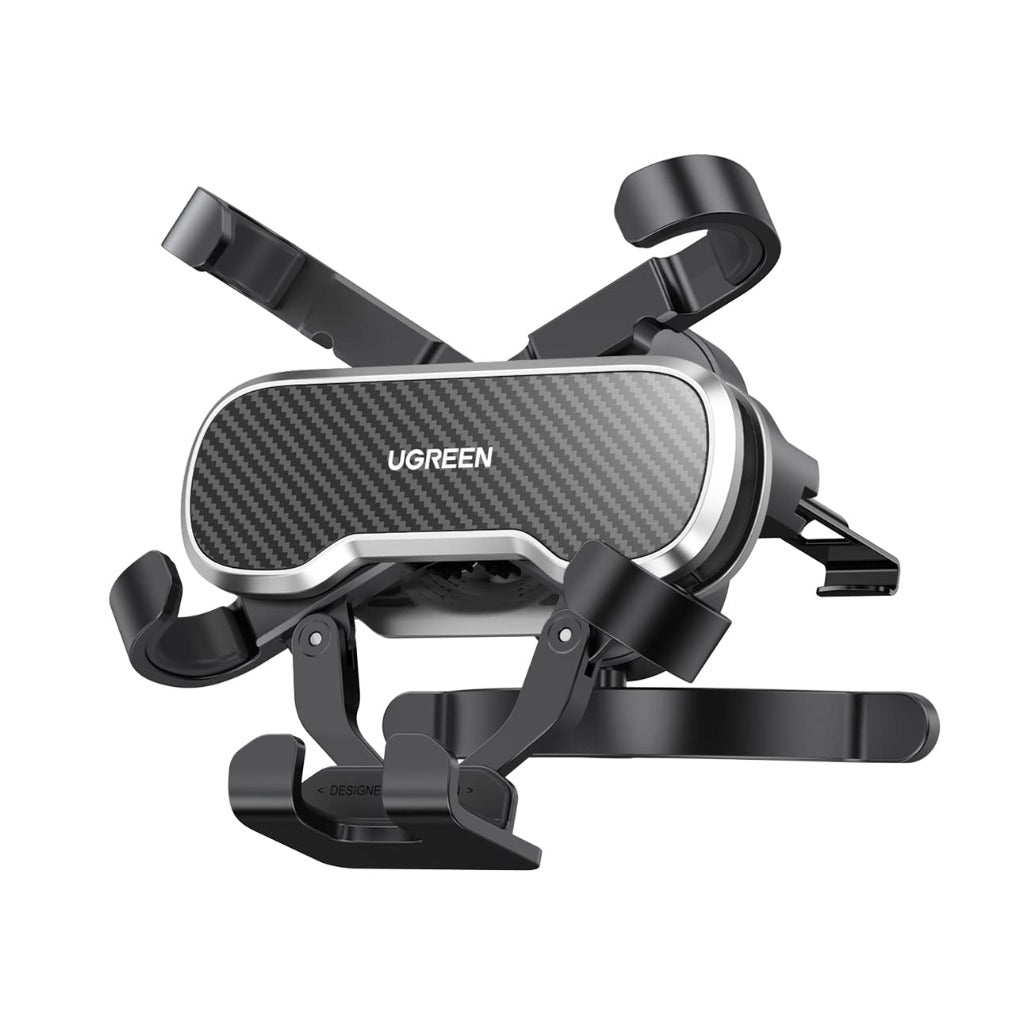UGREEN Retractable Air Vent Gravity Cell Phone Holder Cradle with Hook - 80871