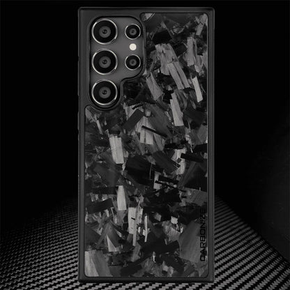 Carbonize Big Flake FORGED Carbon Fiber Cover — Real Carbon Fiber Case for Samsung S Series