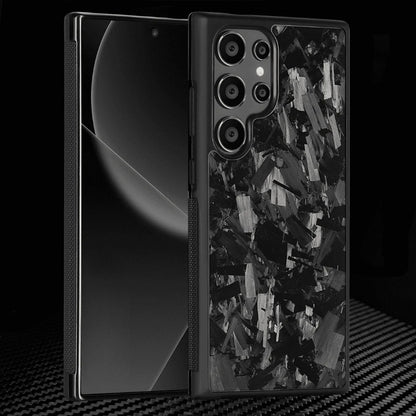 Carbonize Big Flake FORGED Carbon Fiber Cover — Real Carbon Fiber Case for Samsung S Series