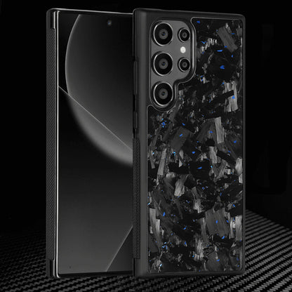 Carbonize Big Flake FORGED Carbon Fiber Cover — Real Carbon Fiber Case for Samsung S Series