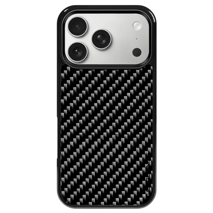 Carbonize 3K Twill Carbon Fiber Case - For iPhone 17 Pro Max / 17 Pro / iPhone Air / iPhone 17 / 16 Pro Max / 16 Pro / 16 / 15 Pro Max / 15 Pro / 15 / 14 Pro Max / 14 Pro / 14 / 13 Pro Max / 13 Pro / 13 / 12 Pro