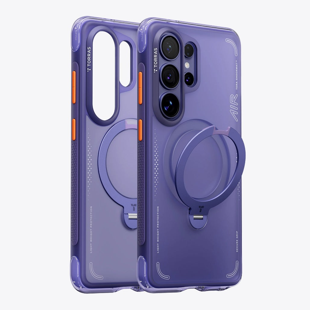Torras Ostand Spin Q3 Air for Samsung S26 Ultra - Violet Surge